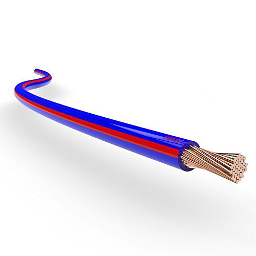 Kfz Litze FLRy 0,75mm² 1mm² 1,5mm² Längen 5m oder 10m Auswahl: (5m Meter 0.75 mm² blau/rot)