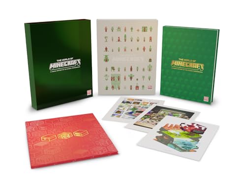 The World of Minecraft: A deluxe, numbered edition of the behind-the-scenes book – limited to 1000 copies to celebrate the hit video game’s 15th anniversary!