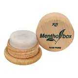 Mentholbox Mentholstein, Menthol Box, Migräne, erfrischende und kühlende Menthol-Macaron, zum Bestreichen von Stirn und Nacken, Menthol Spa Massage, reines Kristall-Menthol (1x6g)