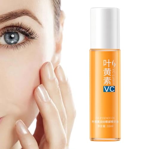 Lutein Anti-falten Augenserum Öl, Straffende Öl Für Augen, 10 Ml VC Roll-On-Massage-Ballöl, Augenroller Gegen Augenringe, Multifunktionale Frauenbetreuung, Tragbare, Sofortige Augenstrahlung
