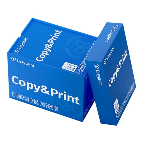 NEU! Easyprint Druckerpapier Kopierpapier 2500 Blatt 5 x 500 A4 Premium Hochweiß CIE 160 Testsieger PEFC Umweltzertifikat
