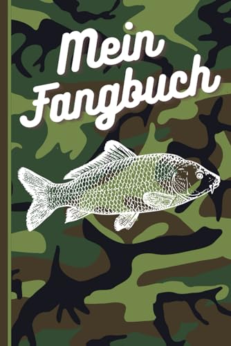 Fangbuch für Angler: Platz für über 2500 Einträge / inkl. Schonzeiten und Schonmaße Tabelle zum selbst eintragen | + Tabelle für Jahresstatistik / Gesamtstatistik | Geschenk für Angler