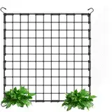 Wachsen Zelt Netz,Elastische Spalier Netz,Grow Netz 120x120 cm,Ranknetz,mit Verband,für Pflanzen, Gemüse,Obst, Blumen,Unterstützung für Gartenzeltsysteme,Geeignet für Gärten,Balkone,Innenhöfe