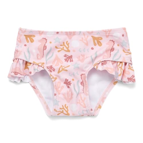 Little Dutch CL24048180 Badehose mit Rüschen - Ocean Dreams rosa (Gr. 62/68)