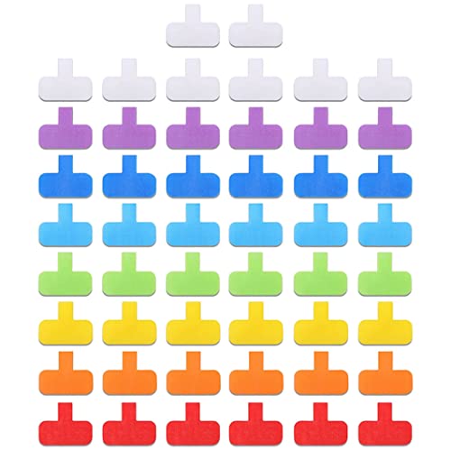 Kabelbezeichnungen, 50pcs Multi -Farbkabelbezeichnungen, Kabelverwaltung für die Kabelverwaltung Klassifizierung