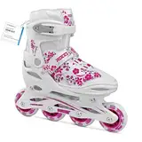 Roces Mädchen Inline-skates Compy 8.0, white-violet, 30-33, 400809