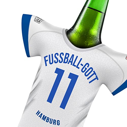 Hamburg Trikot-Kühler Geschenk-Box Fanartikel Fussball-Gott | Home Trikot Überraschung | Passend für Hamburg Fanartikel | Mann Freund Bruder Weihnachten Wichteln Trikotkühler by MYFANSHIRT
