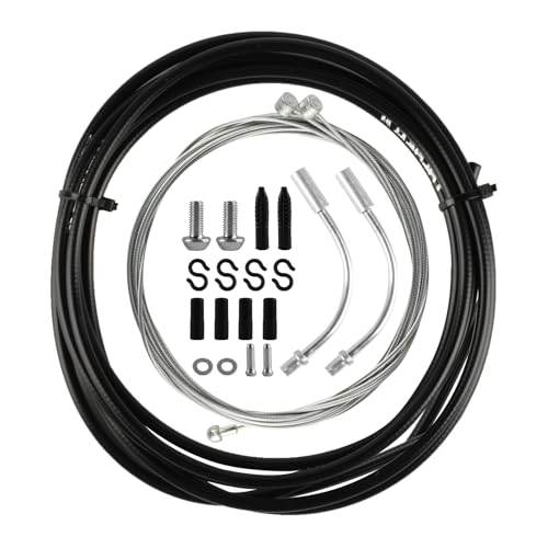 13 Set Bowdenzug Fahrrad Bremszug Fahrrad Schaltseil Set, Fahrrad Bremsseil, Universal Fahrrad Schaltzug Set für Rennrad Fahrrad: Vorderradbremse Hinterradbremse, Bowdenzug Hülle, Bowdenzug Endkappe