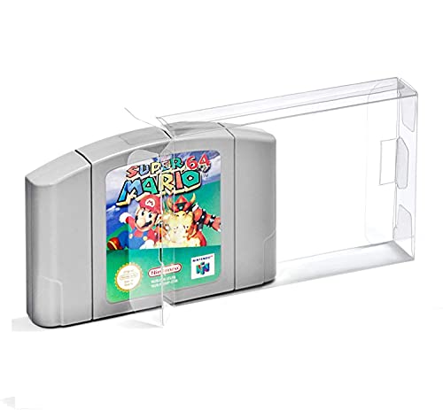 Link-e : 10 X Kunststoff schutzhulle fur spielkassette kompatibel mit Nintendo 64 - N64 konsole
