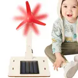 Kleine Windturbinen |- Kleine Windturbinen, solarbetriebene Windturbinen | kleine Windturbine Solar Modell Mühle Solarmodell Spielzeug für Kinder edu