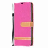 Beddouuk Hülle für Samsung Galaxy A35 Handyhülle,Leder Klapphülle mit Kartenfach,Tasche Ständer Schutzhülle Handytasche Hülle für Samsung Galaxy A35-Rosenrot