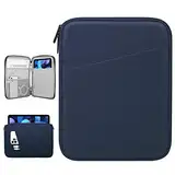 Dadanism 9-11 Zoll Tablet Sleeve Tasche Kompatibel mit iPad 10,2 2021-2019, iPad Pro 11 M4 2024-2018, iPad Air 5/4 10,9, iPad Air 11" 2024, iPad 10. Gen 10,9, Galaxy Tab A9+/A8/S9 FE, Indigo