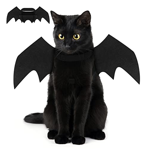 Katze Fledermaus Kostüm, Fledermausflügel Hund Haustier Halloween Kostüm