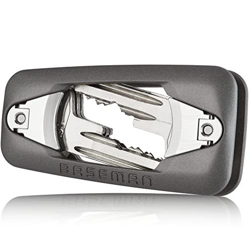 BASEMAN® Key Organizer – der innovative Schlüssel Organizer ordnet mit Stil und bringt Ruhe in deine Tasche - Aluminium Schlüsseletui Schlüsselhalter Geschenk Schlüsselanhänger