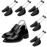 Cexovo Schuhspanner 5 Paar Schuhspanner Herren Schuhdehner aus Kunststoff Schuhspanner mit Metall Spiralfeder für Sportschuhe Mokassins hochhackige Schuhe Freizeitschuhe