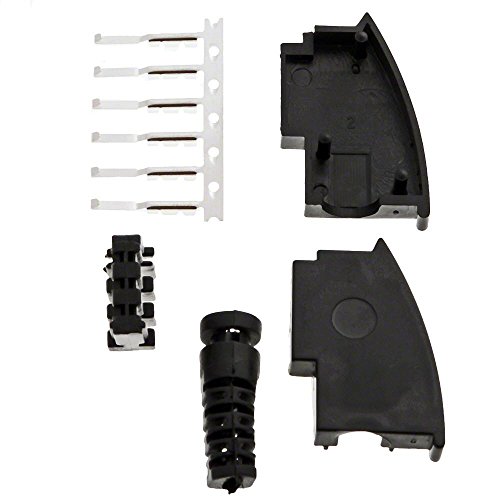 Helos TAE Stecker TAE 6 F, schwarz, lose