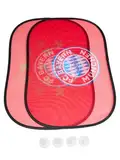 FC Bayern München Sonnenblende | Sonnenschutz | Auto | 2er-Set | Rot | Fußball