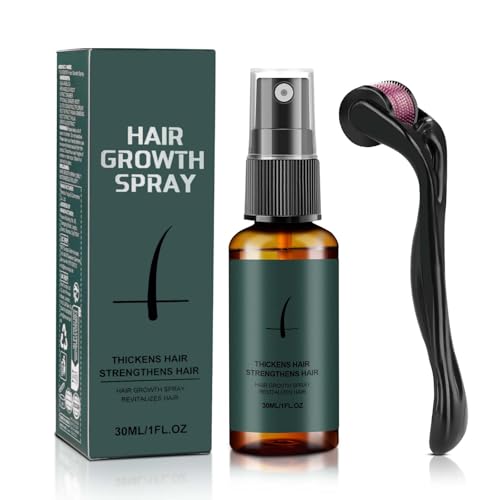 Bartroller Bartwuchs Set,Bartroller Bartwuchs Serum öl,Bartwuchs set mit Titanium Derma Roller 0,5 mm,Beard Roller Microneedle,Bartwuchs Kit Haarwachstum, Geschenk für Männer Vater