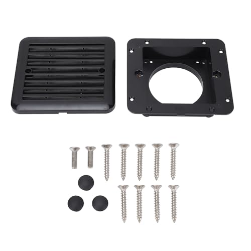 PUNELE Vielseitiger RV -Seiten -Entlüftungsgrill 140 X 130 Mm für den Luftaustausch, Ideal für Yacht, Badezimmer, Küche, Lounge | Wohnmobilauspuff, Außen-, Seiten-, L