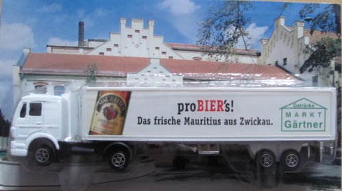Mauritius Brauerei Nr.06 - Getränkemarkt Gärtner - MB 1320 - Sattelzug Oldie