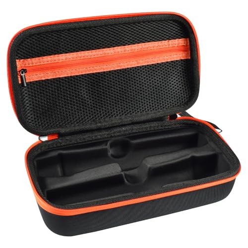 Auirshiky Mikrofon-Aufbewahrungskoffer, Kabellose Mikrofonhülle Kompatibel mit JBL Wireless Two Microphone System, Handheld Dual Mic Reisetasche, Tragbare Dual-Mikrofon-Reise-Tragetasche