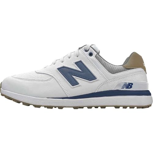 New Balance Golfschuhe 574 Greens VS 2024 für Herren, weiß, 45.5 EU