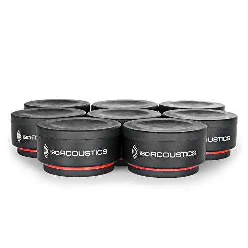 IsoAcoustics Iso-Puck-Serie mit akustischen Isolatoren Iso-Puck Mini, 2,75 kg max./Stück, 8 Stk.