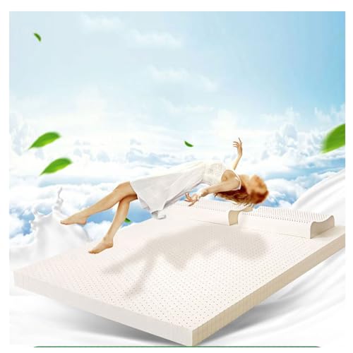 Memory Foam Matratzenauflage Latexmatratze, Dick Weich Doppelbett-Matratzenauflage Mit Abnehmbarem Hautfreundlichem Bezug,180x200X15cm
