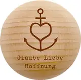 Holz-Handschmeichler - Glaube, Liebe, Hoffnung