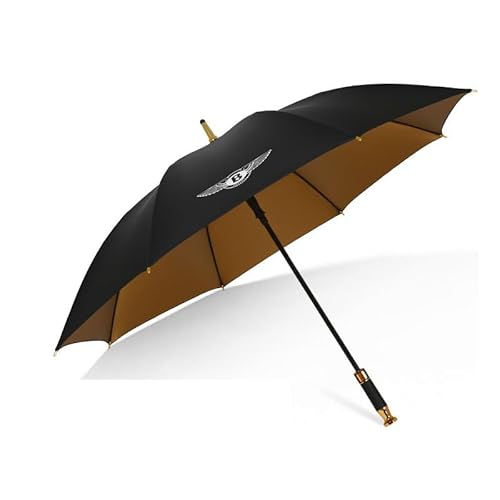 LINCYS Autoschirm Regenschirm, Für Bentley Continental 2011-2019 Winddicht Sturmfest Herren Damen ergonomischem Griff Auto Zubehör