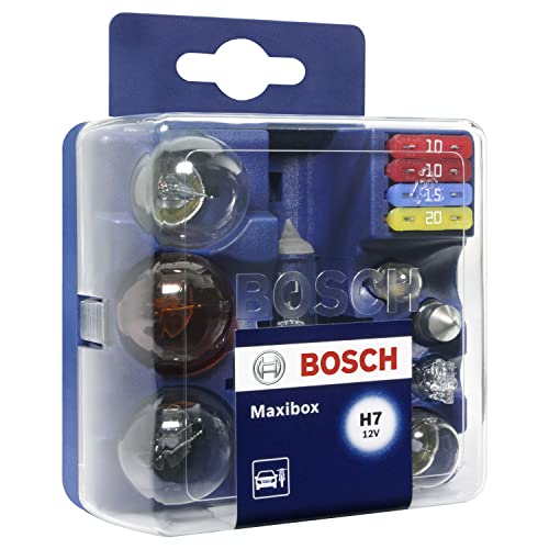 Bosch H7 Maxibox Lampenbox - 12 V, Gelb, gelb