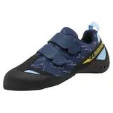 ZHENSI Kletterschuhe Herren Damen Jugend Anfänger Professionelles Klettern Bouldern Trainingsschuhe,Blau,41 EU