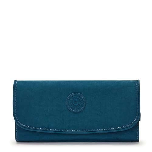 Kipling Unisex Money Land Large Wallet, Cosmic Emerald