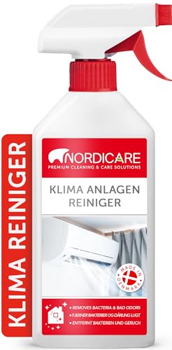 Nordicare Klimaanlagenreiniger Spray [500ml] Klimaanlagen Reiniger zur effektiven Reinigung I Klimaanlage Reinigungsspray, Klimareiniger auch für Pool, Wärmepumpe & Verdampfer