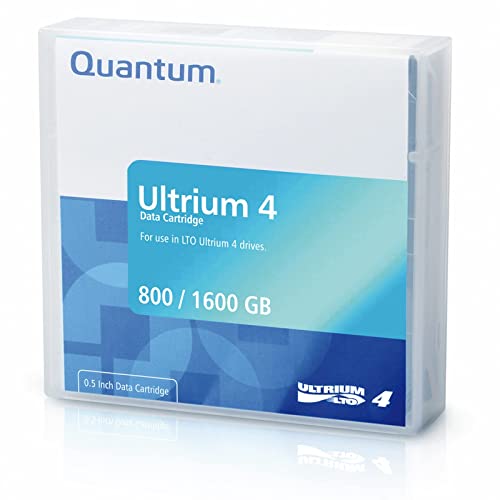 Quantum Data Cartridge LTO4 Media Ultrium 800 1, 6TB, 3341344