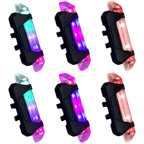 ATMWM 6 Stück LED Navigationslichter für Boote, USB Navigationslicht,LED Boots Navigationslichter,USB Ladekajaklichter Bootshecklichter,Kajak, Boot, Yacht, Kanu, Boot, Licht, Signallicht