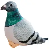 LGWJHCY Taube Plüschtier, Kuscheltier Taube Vogel Plüschtier, Puppe für Kinder, Stofftier Taube Geeignet für Jungen, Mädchen Geburtstagsgeschenk Lustige Spielkameraden Zimmer Dekoration(20 cm)