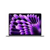 Apple 2024 15" MacBook Air Laptop mit M3 Chip: 15,3" Liquid Retina Display, 16 GB gemeinsamer Arbeitsspeicher, 512 GB SSD Speicher, beleuchtete Tastatur, 1080p FaceTime HD Kamera, Touch ID, Space Grau