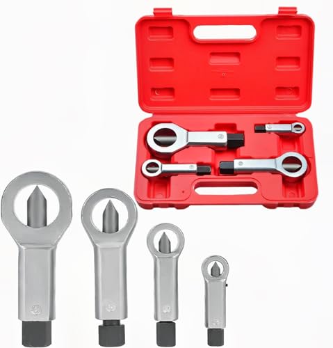 OURANTOOLS 4-Teiliger Mutternsprenger Satz, Mutternsprenger-Set (9-12mm 12-16mm 16-22mm 22-27mm)