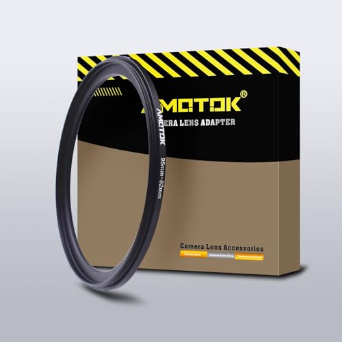 95mm auf 82mm Step-Down-Ring Filter Adapterring,Objektiv-Adapterrin-kompatibel 95mm Objektiv auf 82mm Kamerazubehör