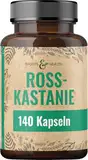 Rosskastanien Kapseln – 800mg Reines Extrakt mit Weinlaub und Acerola Vitamin C – Rosskastanienextrakt Kapseln Hochdosiert – Aus Rosskastanie