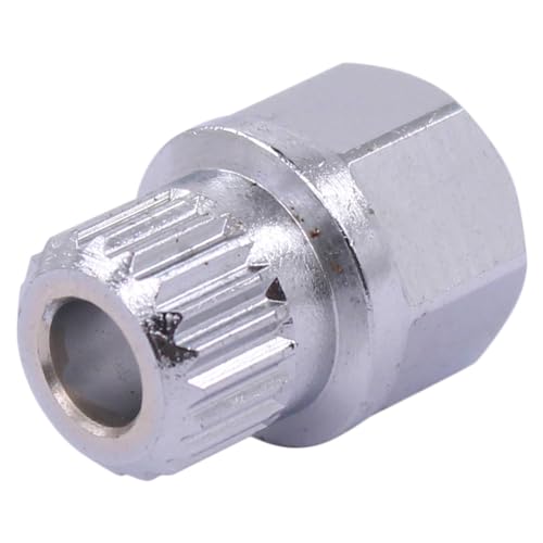 Felgenschloss Adapter 20 Kant Demontagewerkzeug Radschrauben Diebstahl Felgenschlüssel Radsicherungsmutter mit 20 Zahn für 1er E87 3er E46 E90 5er F10 E60 F11 E39 6er 7er 8er X3 E83 X5 E70 Z4 Z3 Z8