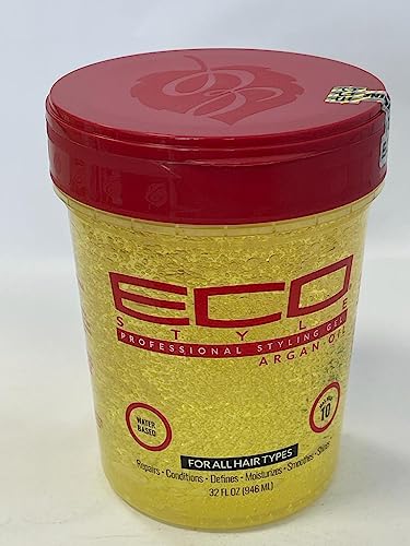 Eco Styler Hair Gel Moroccan Argan Oil Styling Gel Soft Hold 946ml