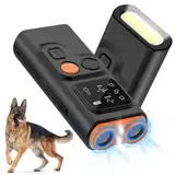 Songsier Antibell für Hunde, Ultraschall Anti Bell Gerät Hunde, Handheld Anti Bellen Gerät Antibell für Hunde, Hunde Bell-Abschreckungsgerät, Hundetrainings Geräte Verhaltenshilfen Draußen Zuhause