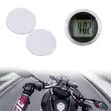 KARELLS Motorrad Elektronische Uhr, Motorrad Digital Uhr, Motorraduhr Uhr, Universal Motorraduhr, Mini Motorrad Uhr, Motorrad Uhren, Fahrraduhr für Fahrrad/Motorrad/SUV Verschiedene Modelle