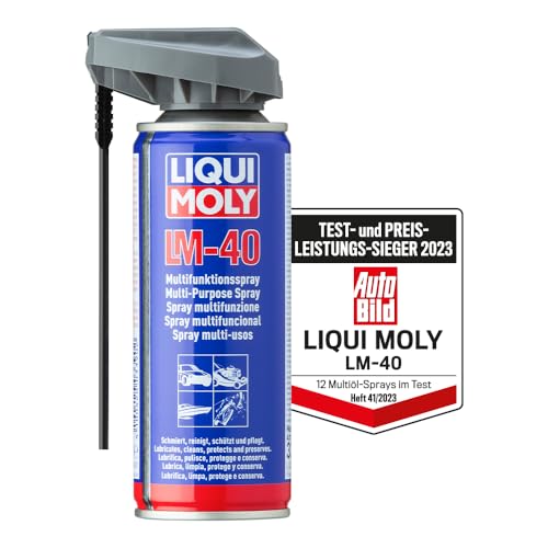 LIQUI MOLY LM 40 Multifunktionsspray | 200 ml | Korrosionsschutz | Rostlöser | Art.-Nr.: 3390, farblos