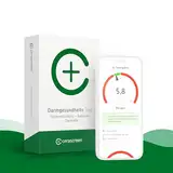 Darmgesundheits Test von CERASCREEN – Gesundheitscheck Darmflora Plus | Stuhltest zur umfangreichen Untersuchung von 18 Darmbakterien und Pilzen (u.a. Candida), Leaky Gut und dem pH-Wert des Stuhls