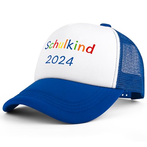 Shoppawhile Einschulung Junge Geschenk Schulkind 2024 Baseball Cap Schulanfang Geschenke für Jungen Kappe Schulkind Geschenke zur Einschulung