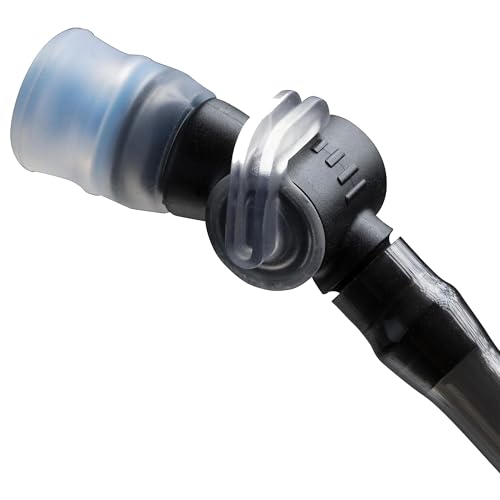 EVOC COMET BITE VALVE Trinkschlauch Ventil, Zubehör für Trinkblase (Trinkrucksack Zubehör, BPA- und PVC-frei, einfache Bedienung, leichte Reinigung), Carbon Grey