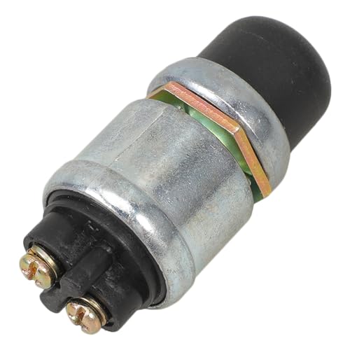 TOPBATHY Startknopf Für Den Automotor Anlasser Drücken Motor Starten Knopf Motorstartknopf Auto-push-to-start-taste Motorstart-druckknopfschalter Auto-zündknopf Eisen